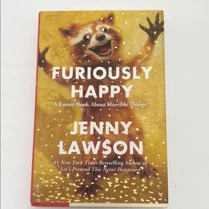 💖SALE💖Hardcover “Furiously Happy” book